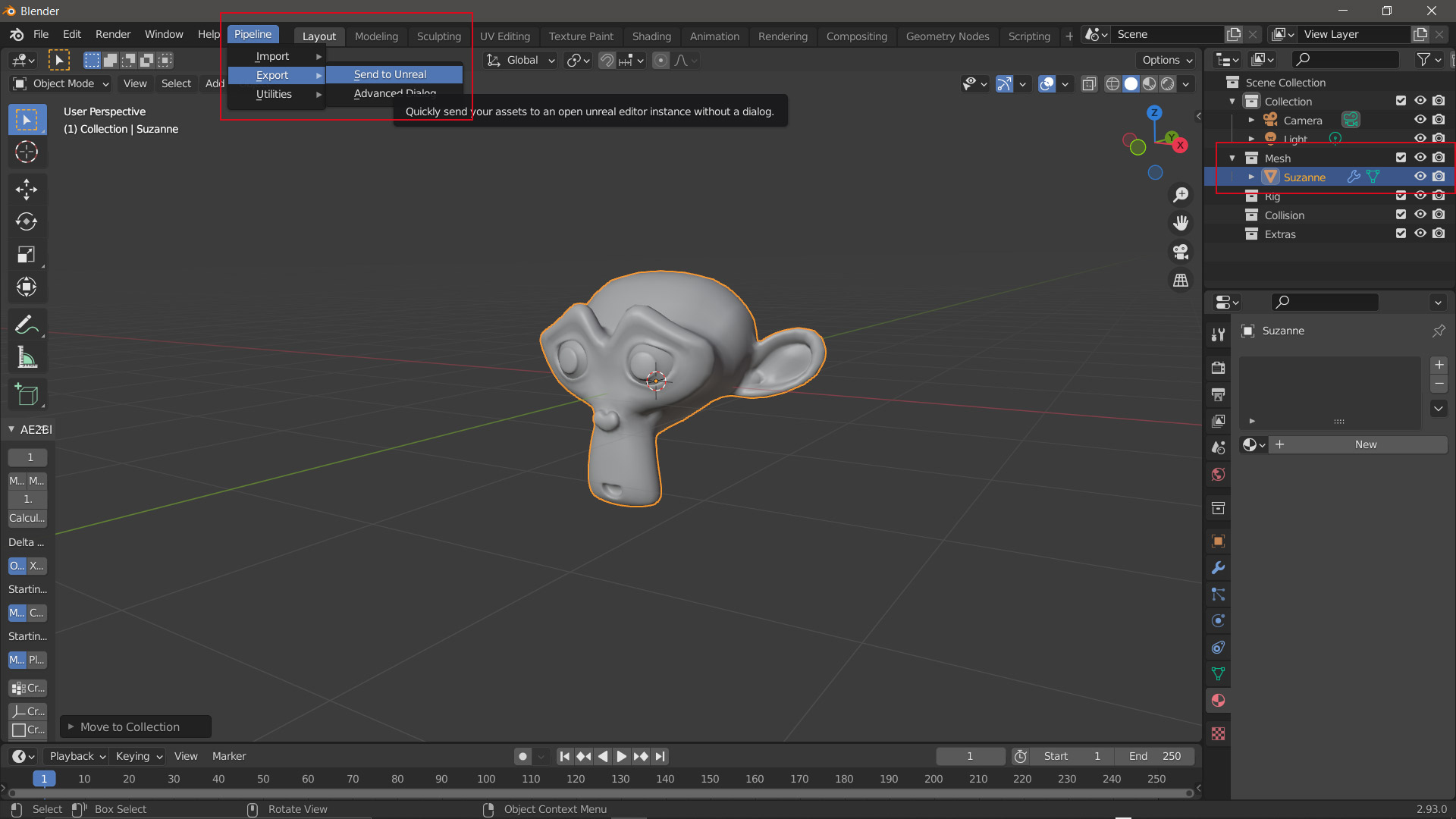 Cómo exportar objetos 3D de Blender a Unreal Engine